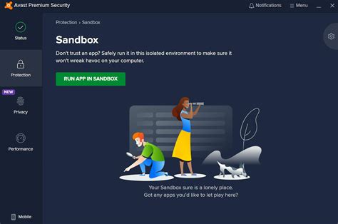 sandbox avast|Sandbox .